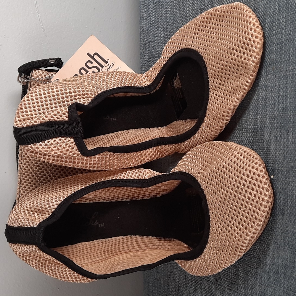 Mesh Comfortable Foldable Flats Shoes Slip-Ons Carry Pouch Travel Ballet Wedding